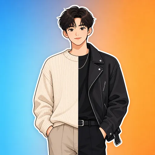 ⚖️ 균형 하이브리드남 (테토력 45%)