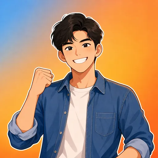🔀 테토 우세 하이브리드남 (테토력 55%)