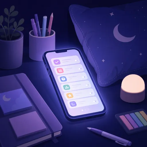 새벽 스크롤 생산성형