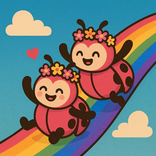 🌈 무지개벌레 러브버그