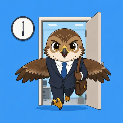 🦅 칼퇴 수호매
