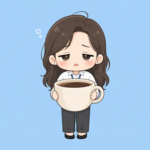 ☕ 월요병 경증 (게이지 35%)