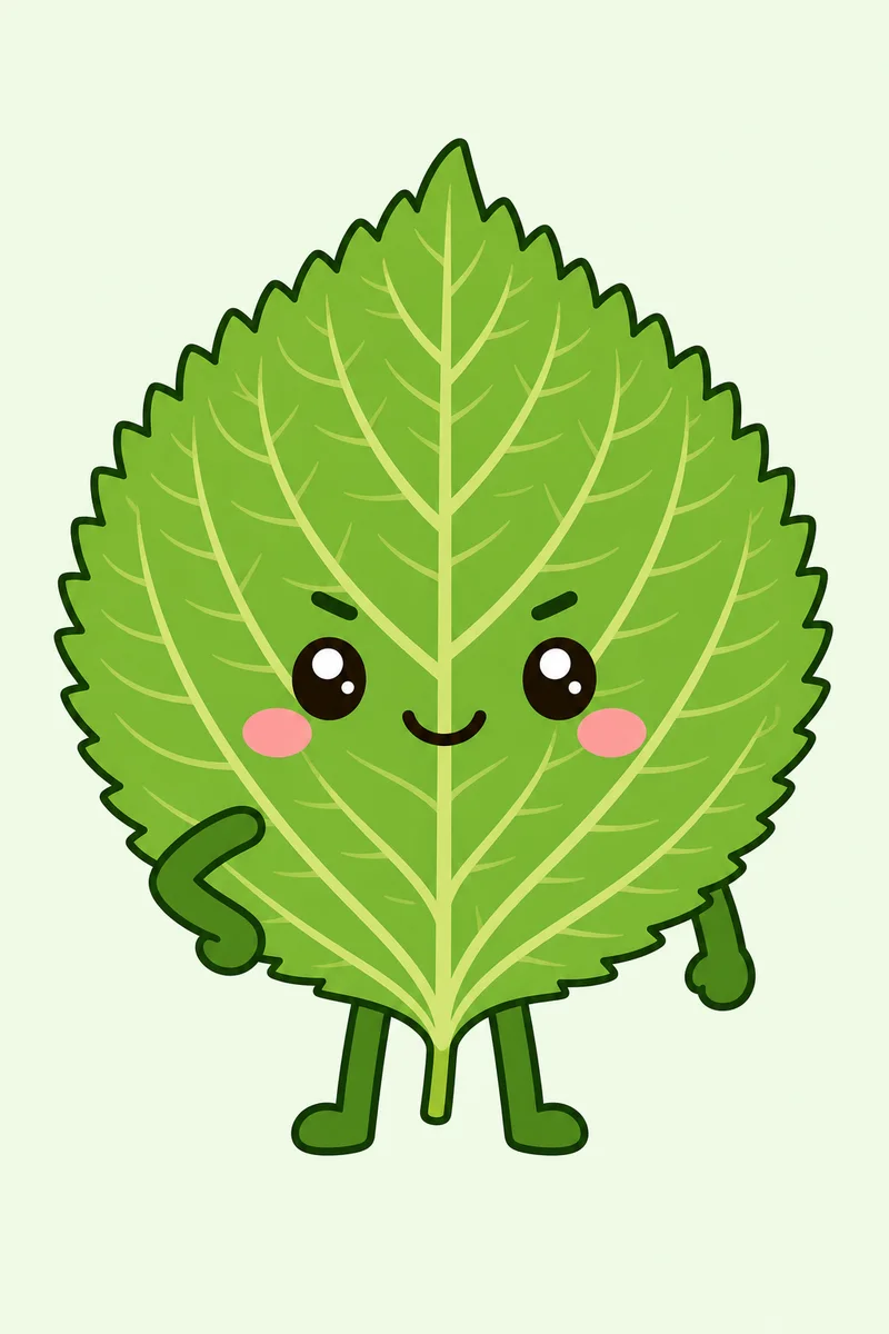 호불호 확실 개성파 깻잎