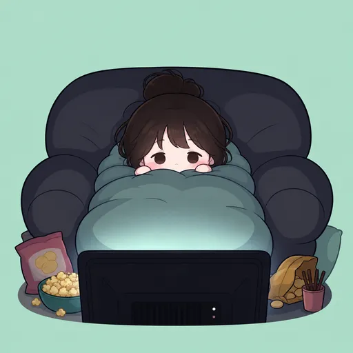 📺 심야 넷플릭스 소파