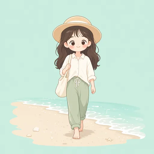 🌊 바닷가 산책로