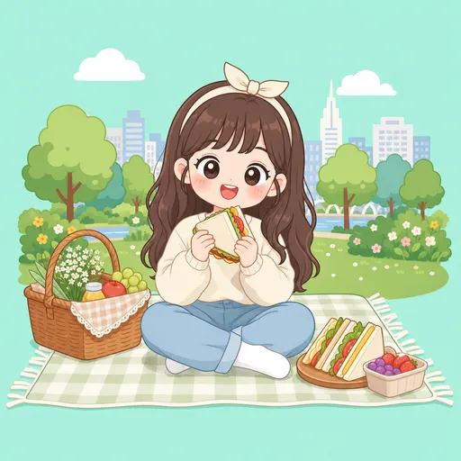 🧺 공원 돗자리 피크닉