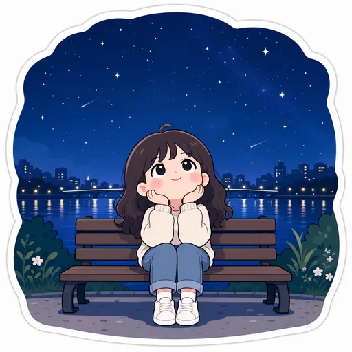 🌌 여름밤 별멍 산책