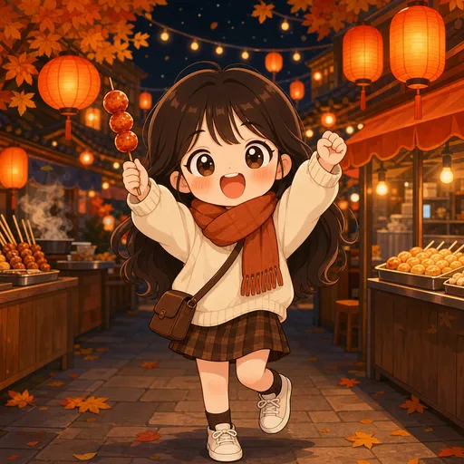 🏮 가을밤 야시장
