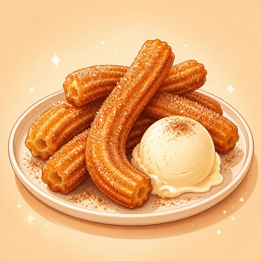 🥐 아이스크림 츄러스