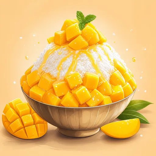 🥭 망고빙수