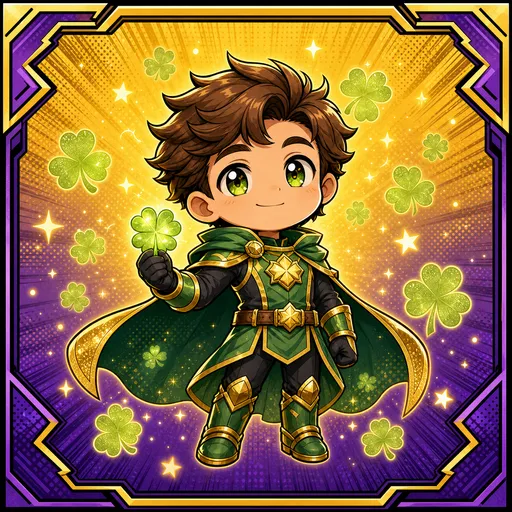 🍀 우주 행운 오라